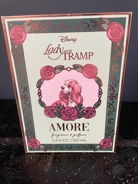 Disney Lady and the Tramp AMORE Box - Pink & Teal Floral Art
